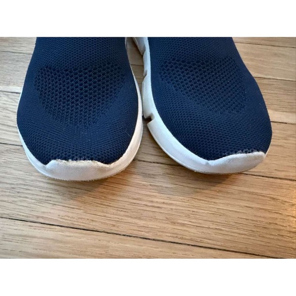 Geox Boys Navy and Orange Slip-On Sneakers - Picture 11 of 15